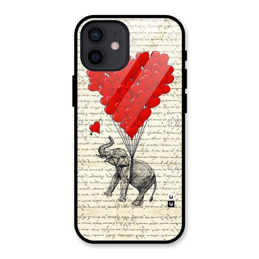 Love Weight Glass Back Case for iPhone 12