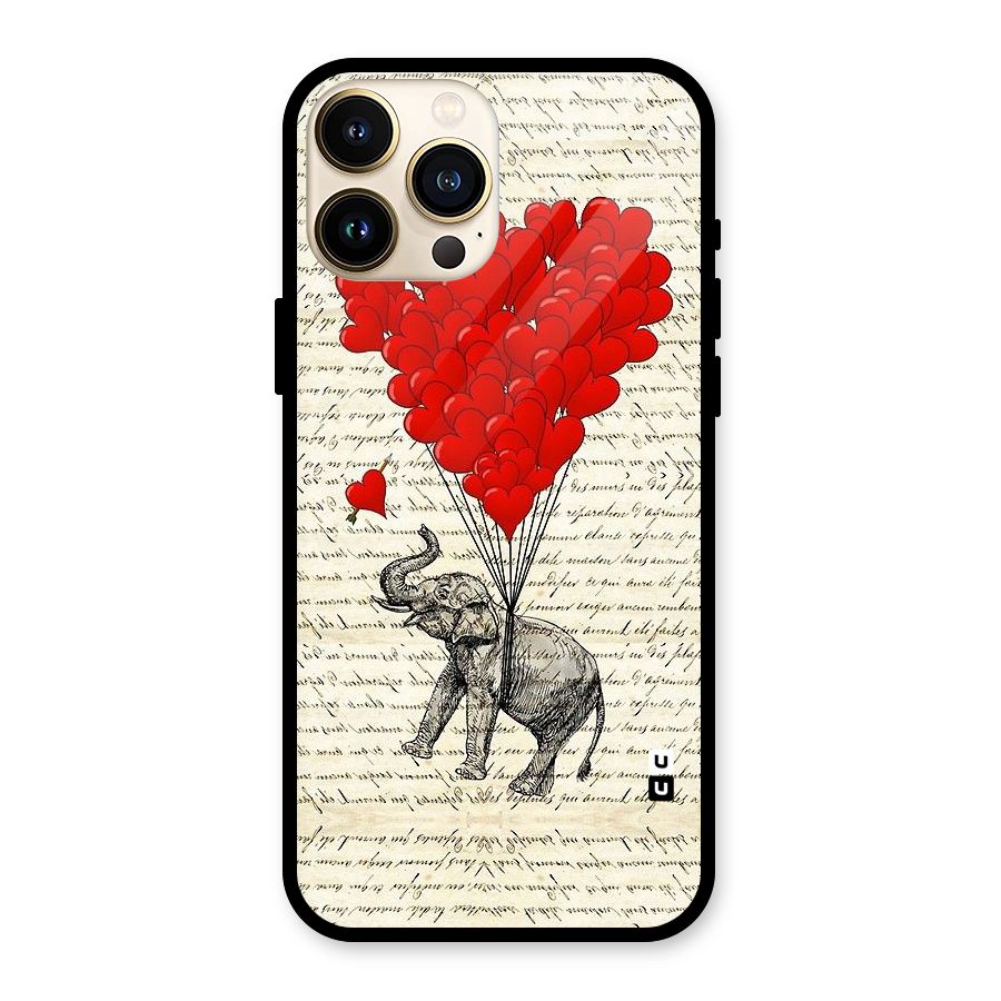 Love Weight Glass Back Case for iPhone 13 Pro Max