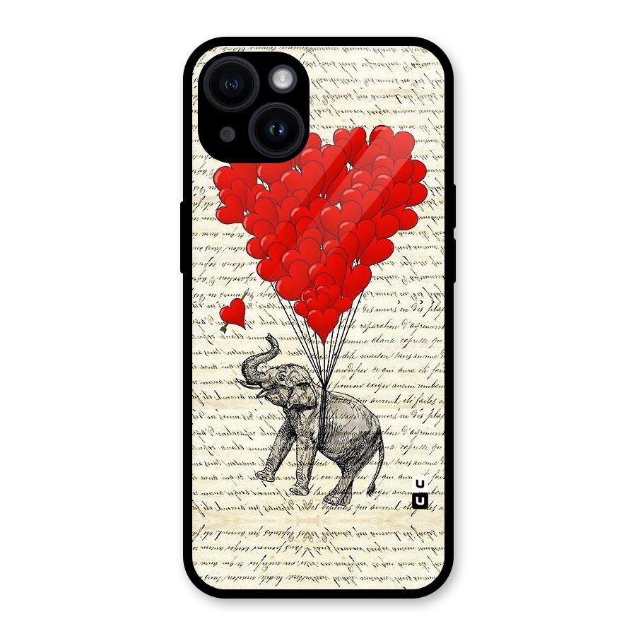 Love Weight Glass Back Case for iPhone 14