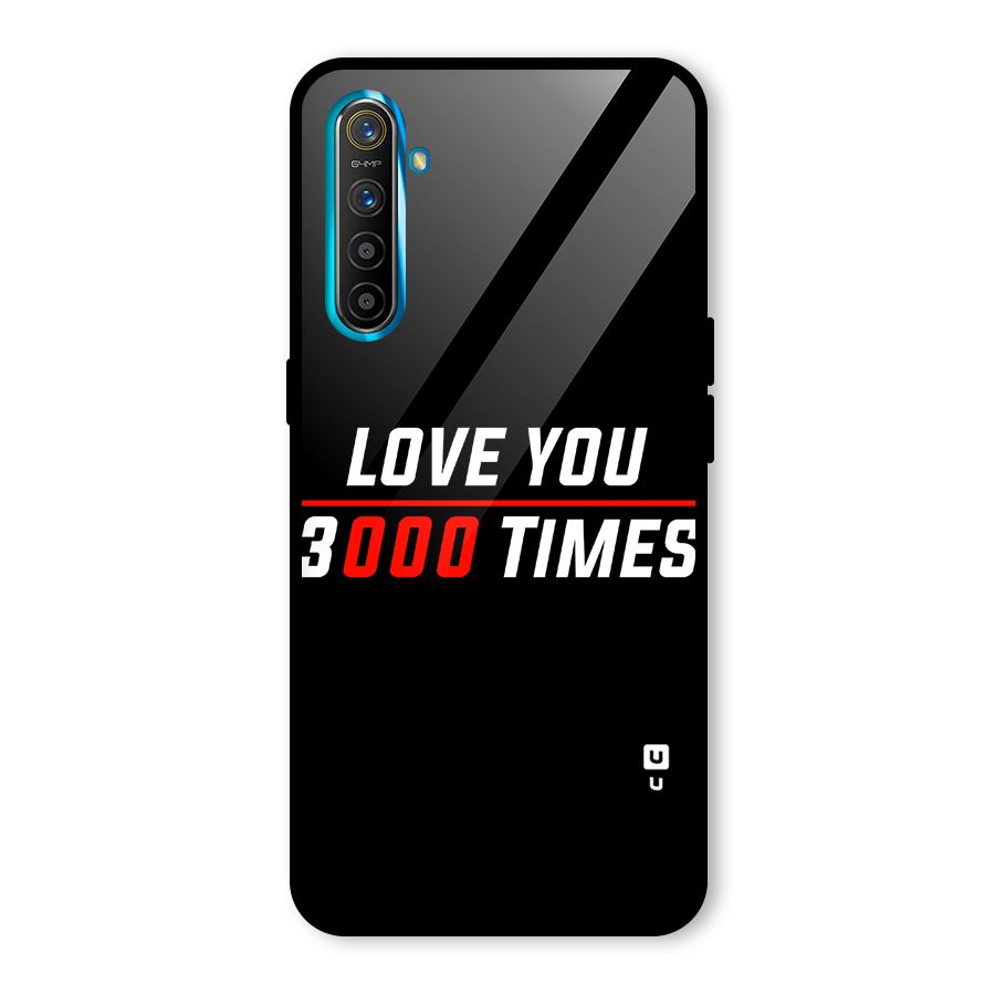 Love You 3000 Times Glass Back Case for Realme X2