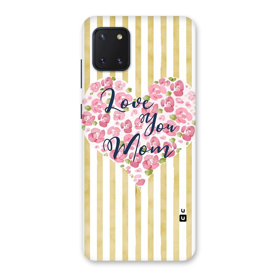 Love You Mom Back Case for Galaxy Note 10 Lite