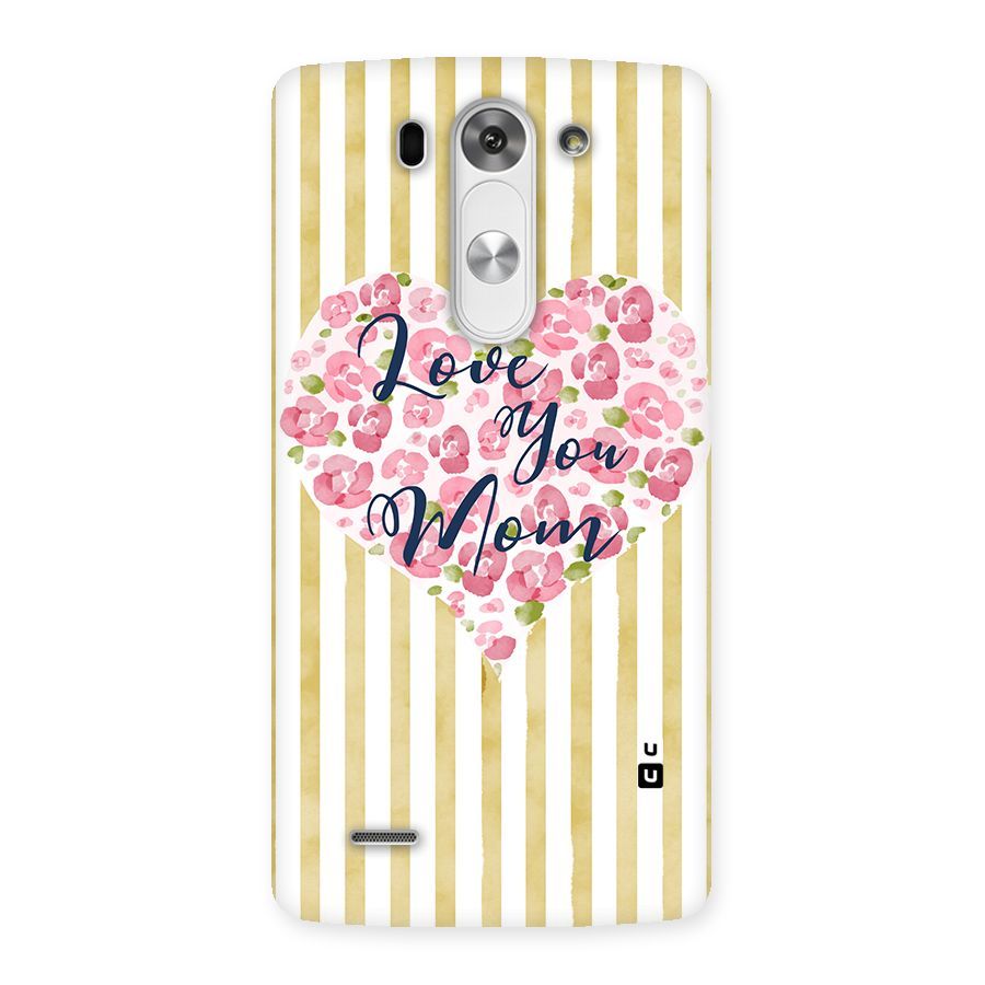 Love You Mom Back Case for LG G3 Mini