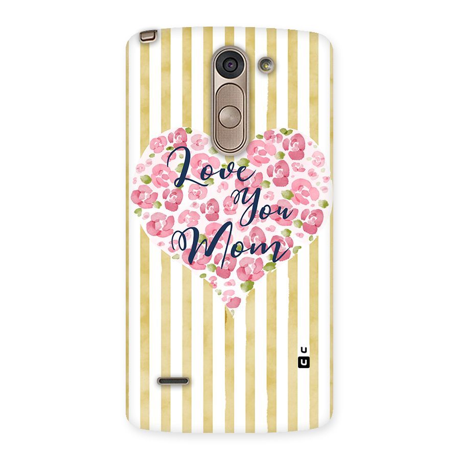Love You Mom Back Case for LG G3 Stylus