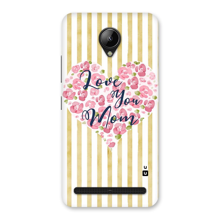 Love You Mom Back Case for Lenovo C2