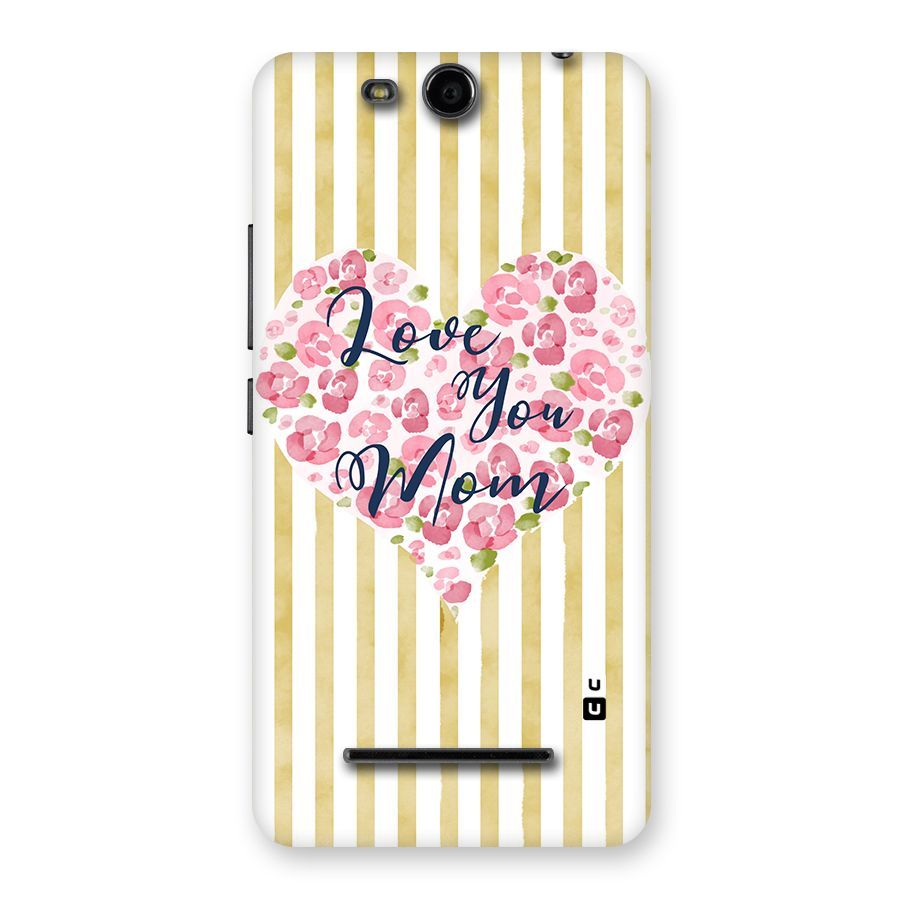 Love You Mom Back Case for Micromax Canvas Juice 3 Q392