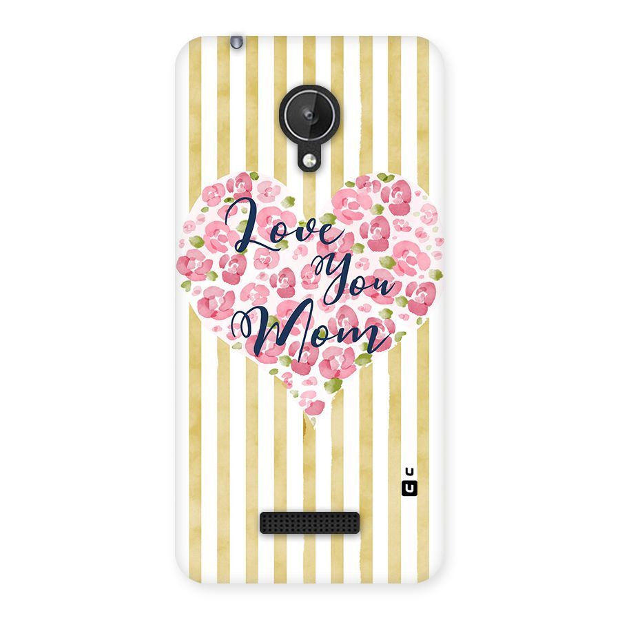 Love You Mom Back Case for Micromax Canvas Spark Q380