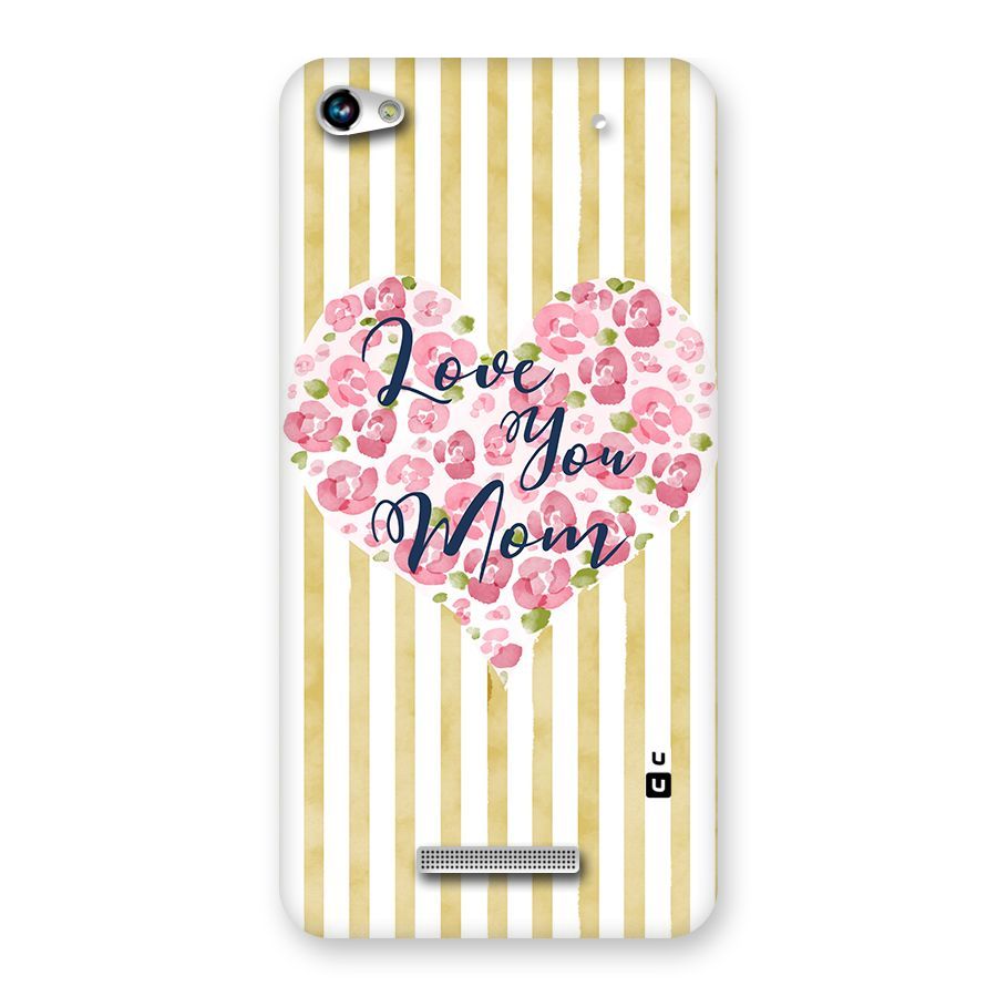 Love You Mom Back Case for Micromax Hue 2