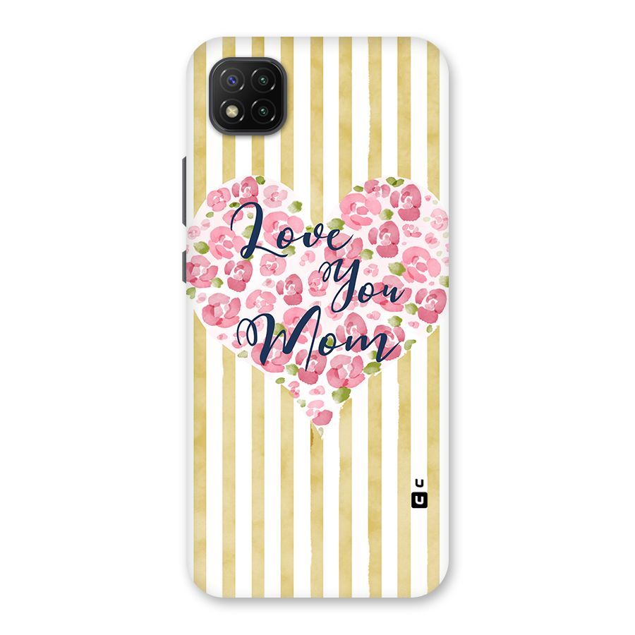 Love You Mom Back Case for Poco C3