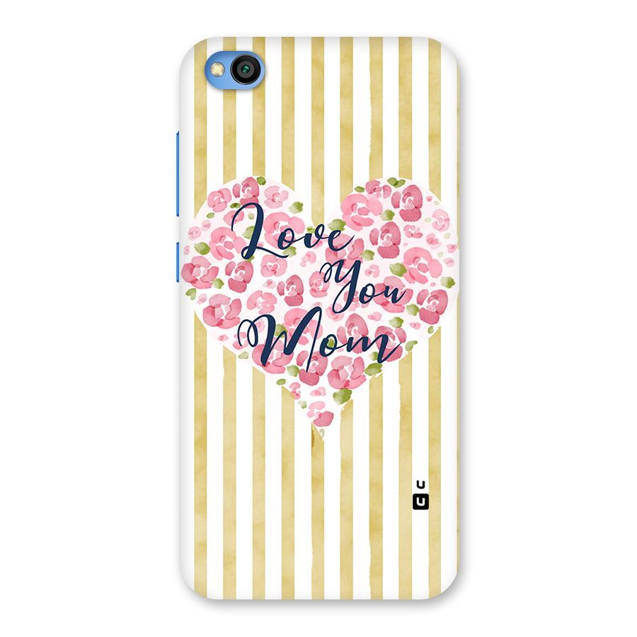 Love You Mom Back Case for Redmi Go