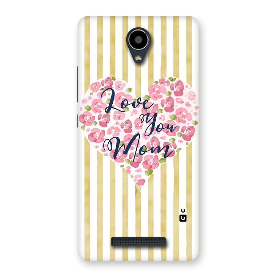 Love You Mom Back Case for Redmi Note 2