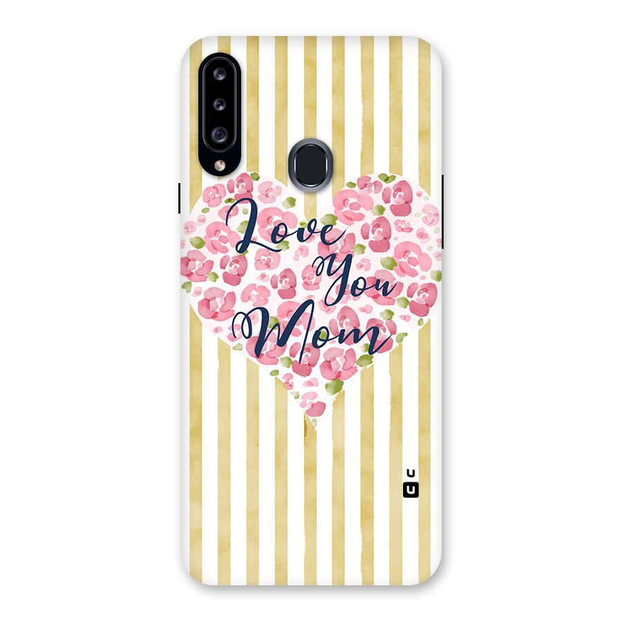 Love You Mom Back Case for Samsung Galaxy A20s