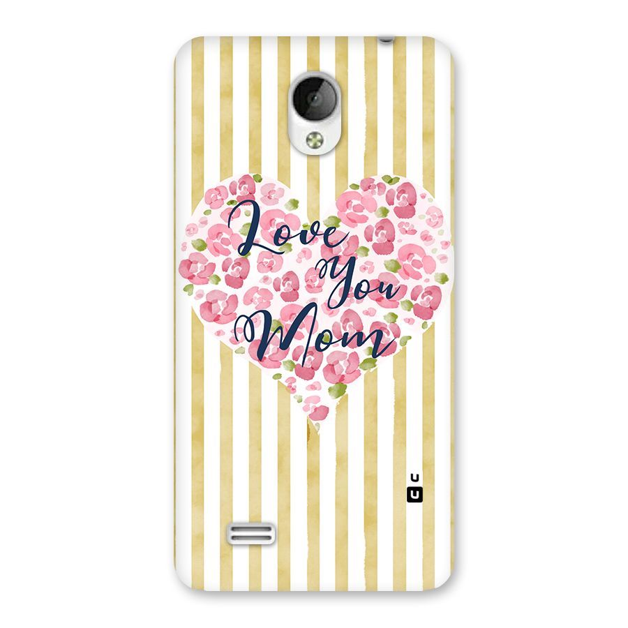 Love You Mom Back Case for Vivo Y21
