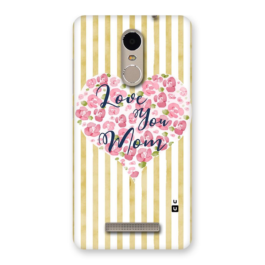 Love You Mom Back Case for Xiaomi Redmi Note 3
