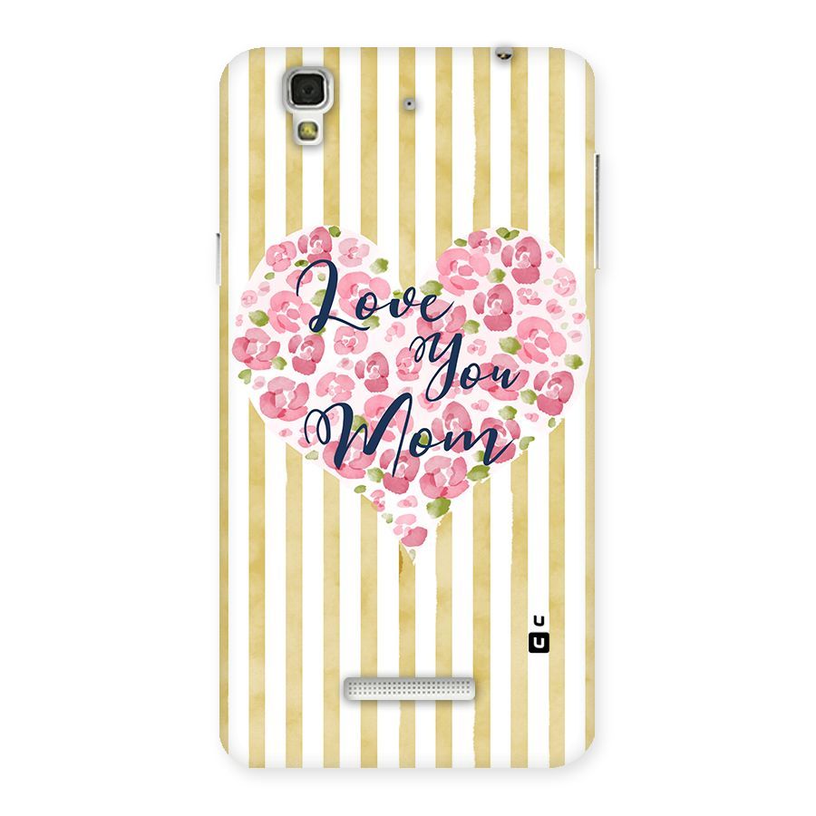 Love You Mom Back Case for Yu Yureka