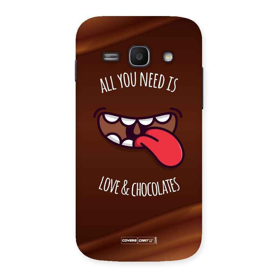 Love and Chocolates Back Case for Galaxy Ace 3