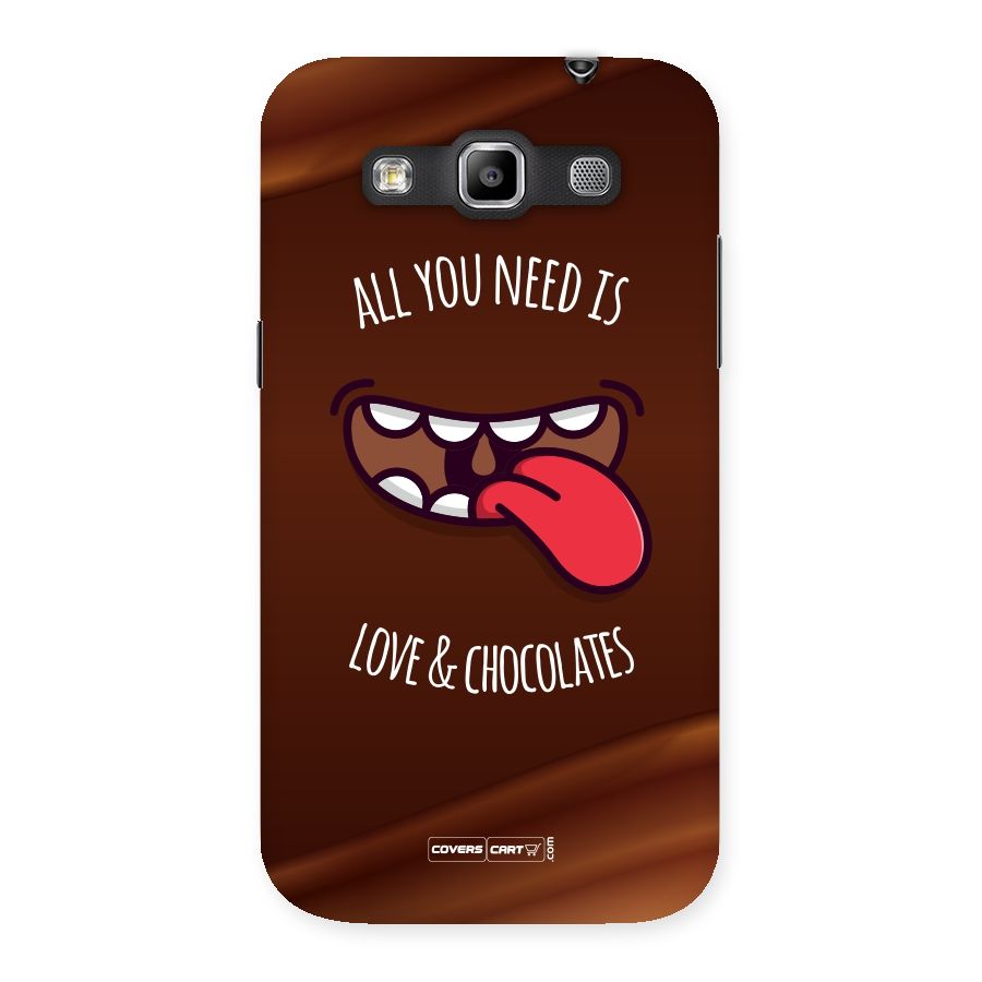 Love and Chocolates Back Case for Galaxy Grand Quattro