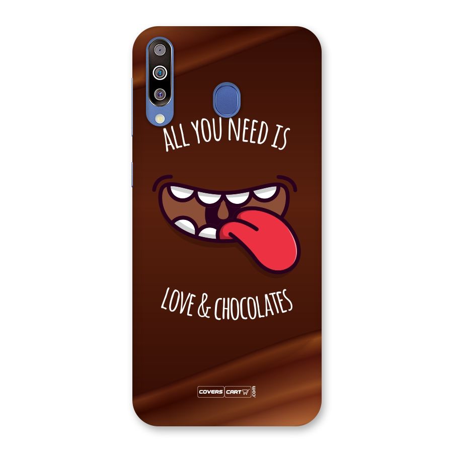Love and Chocolates Back Case for Galaxy M30