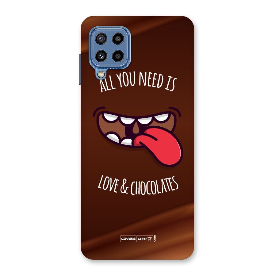 Love and Chocolates Back Case for Galaxy M32