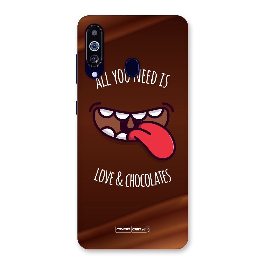 Love and Chocolates Back Case for Galaxy M40