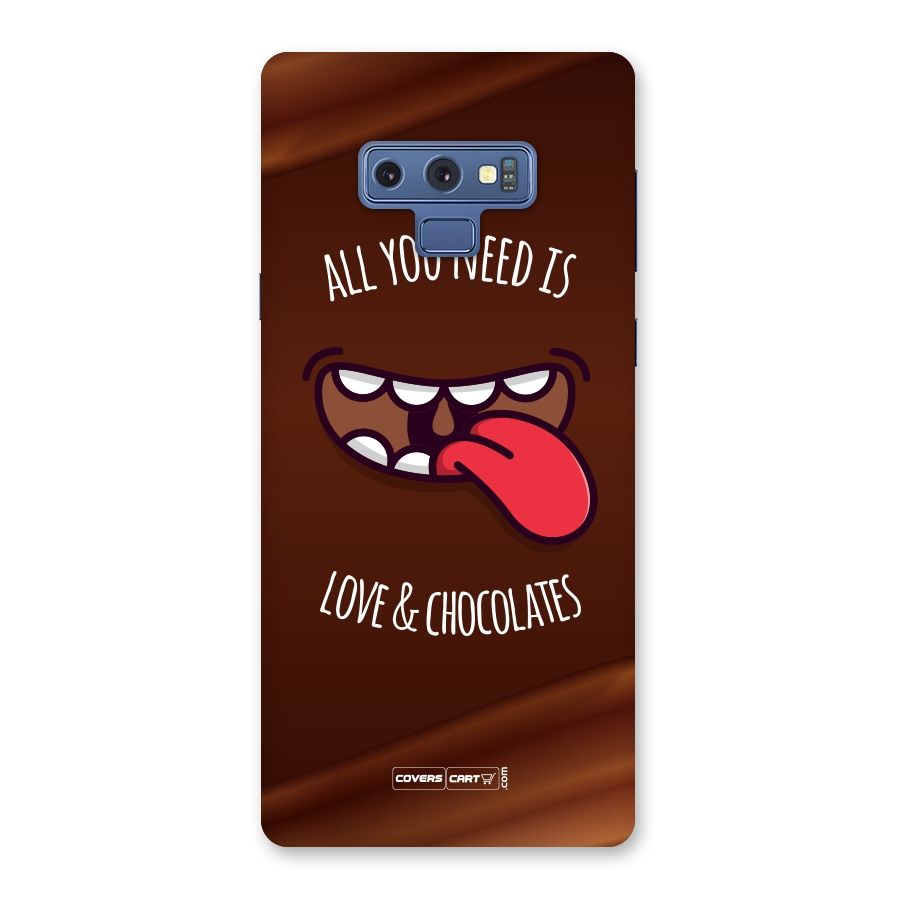 Love and Chocolates Back Case for Galaxy Note 9