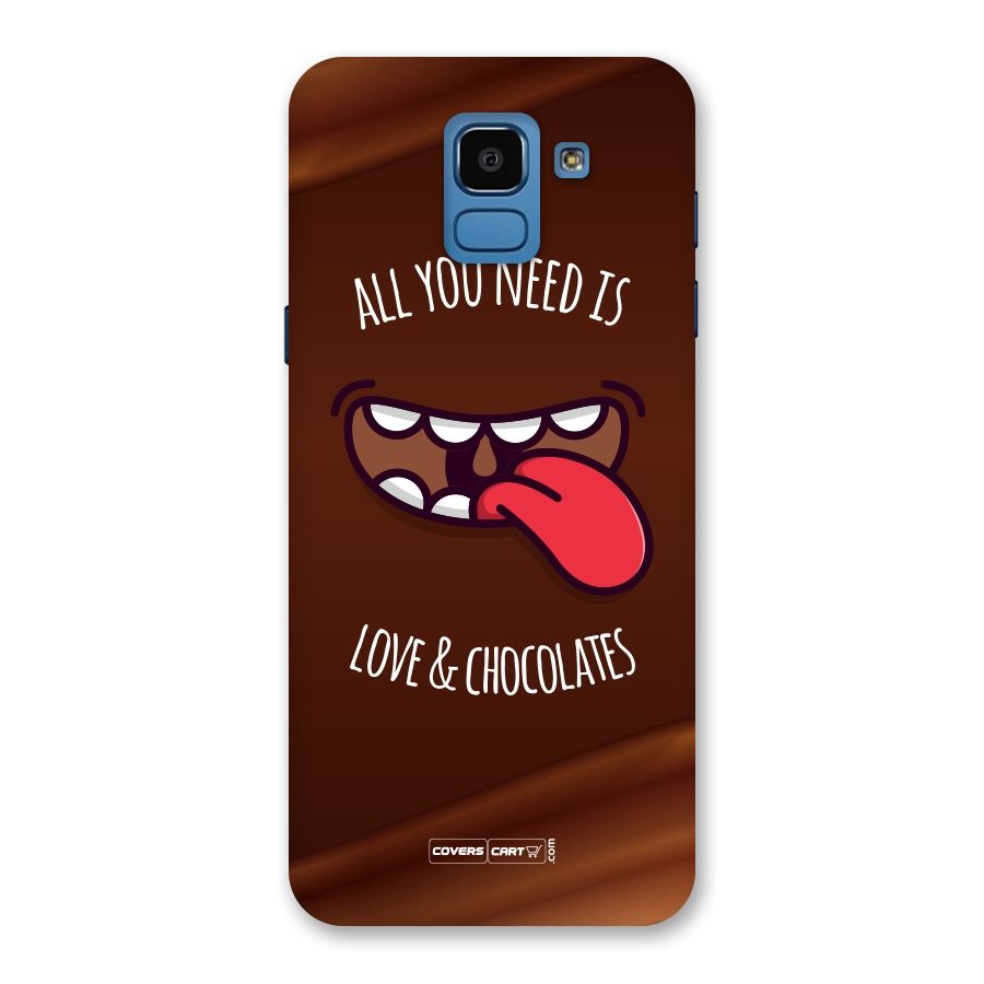 Love and Chocolates Back Case for Galaxy On6