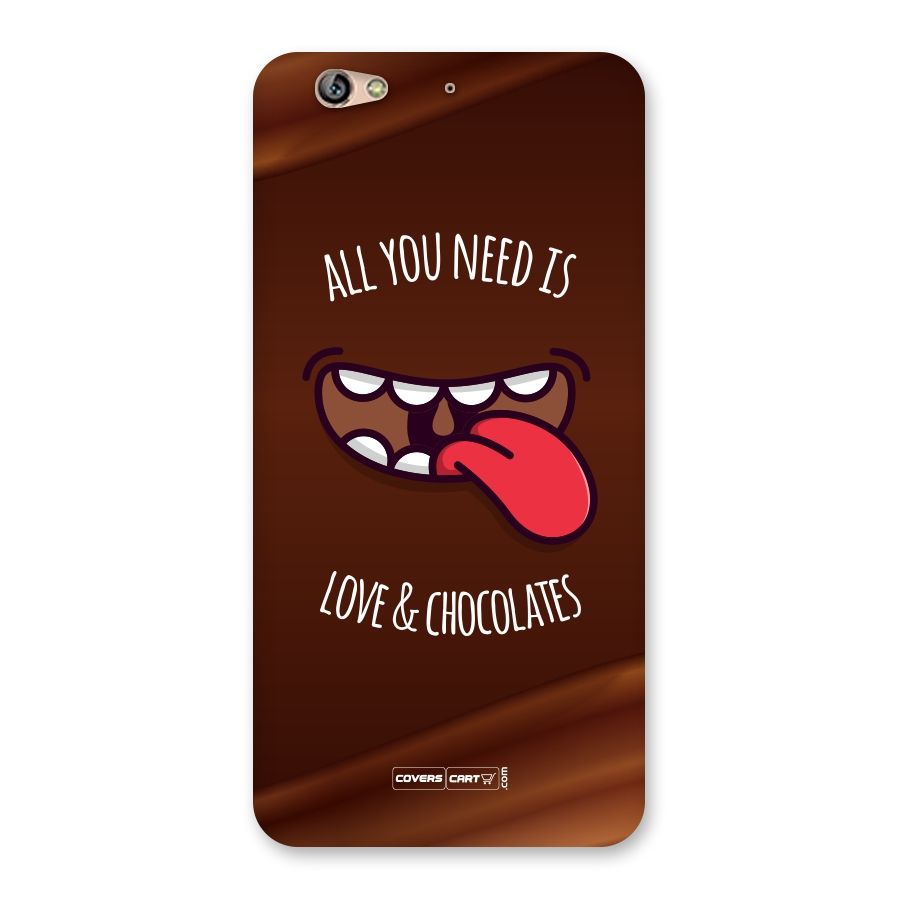 Love and Chocolates Back Case for Gionee S6
