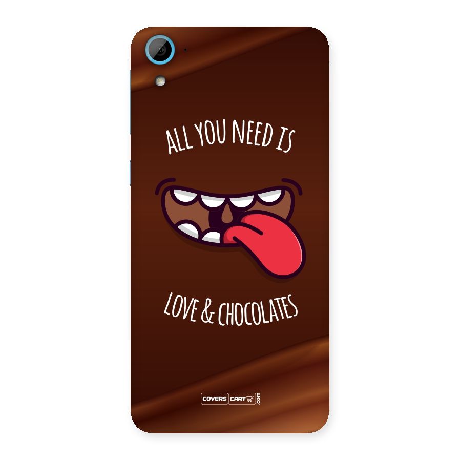 Love and Chocolates Back Case for HTC Desire 826