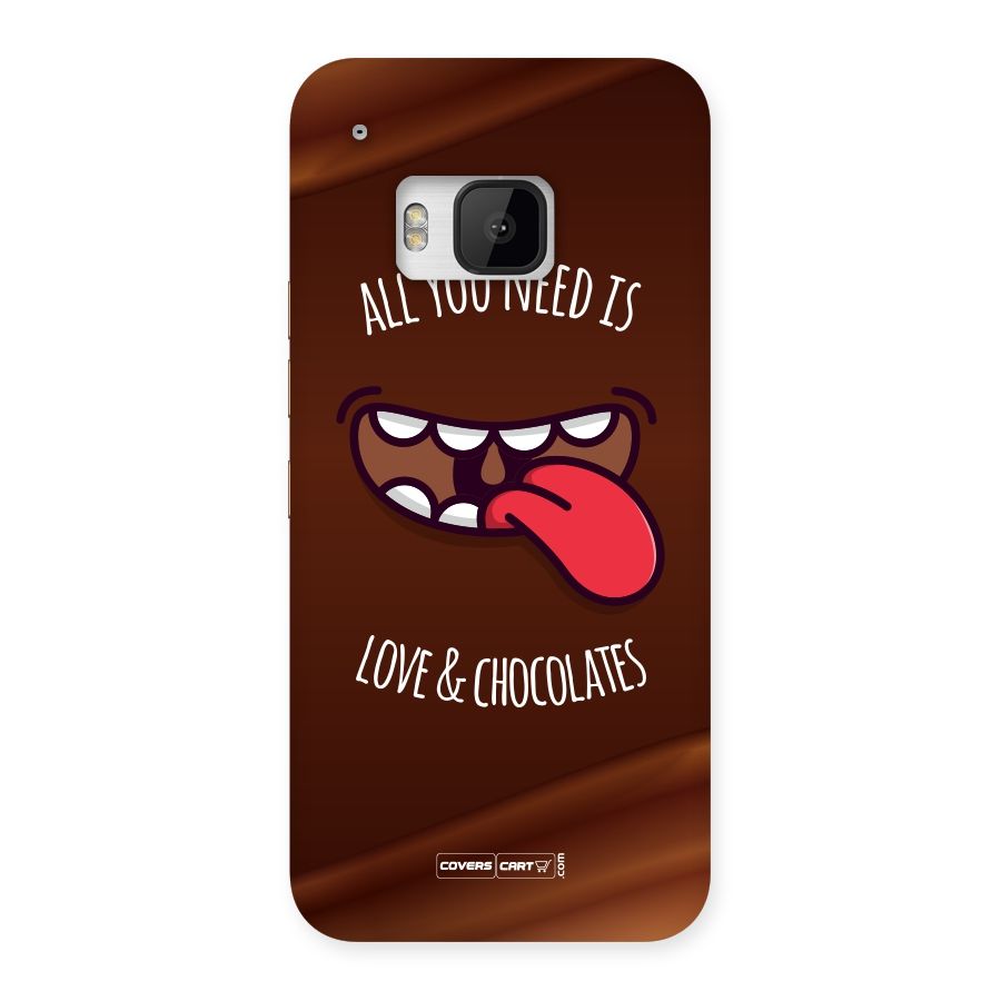 Love and Chocolates Back Case for HTC One M9