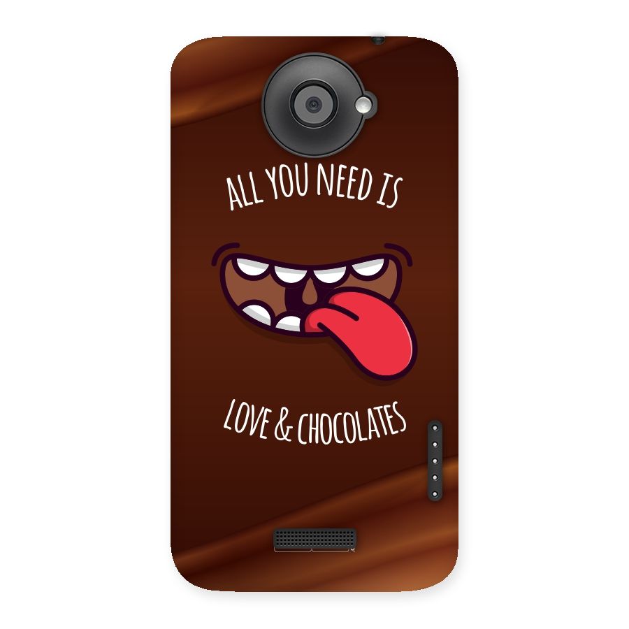 Love and Chocolates Back Case for HTC One X