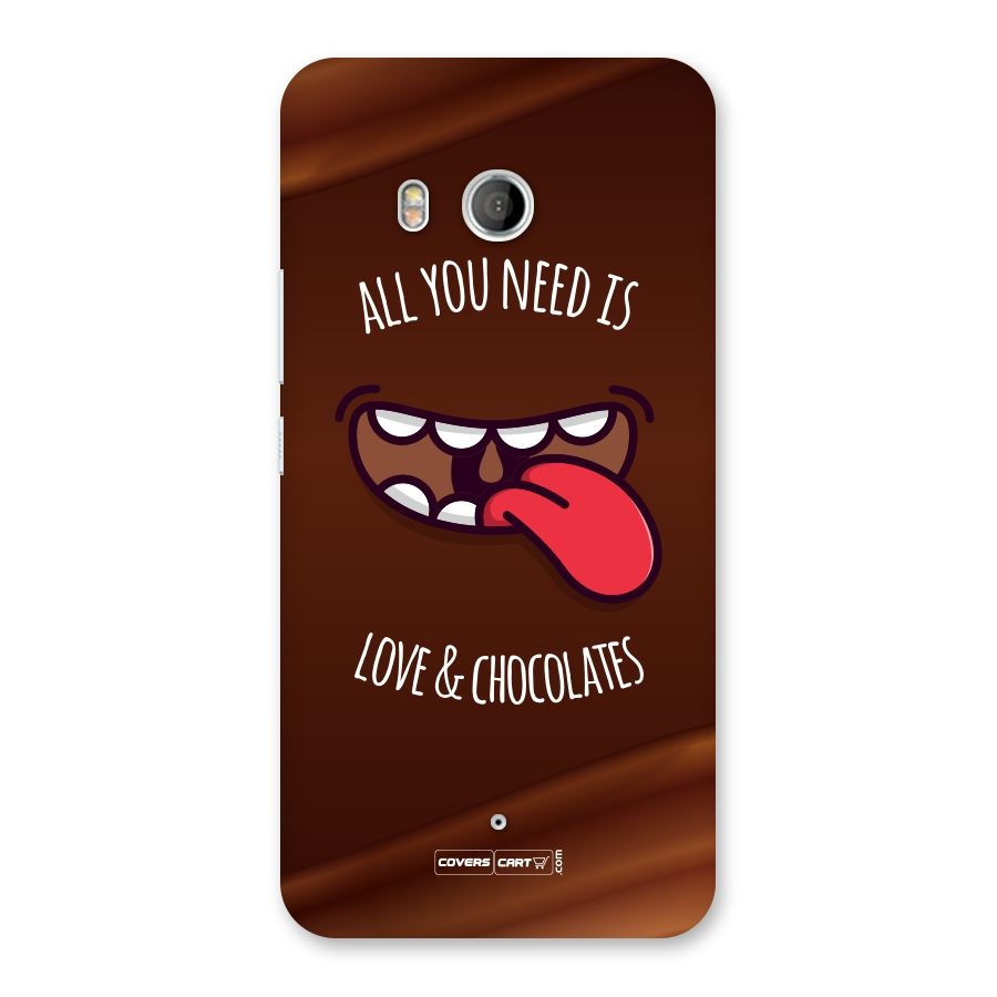 Love and Chocolates Back Case for HTC U11