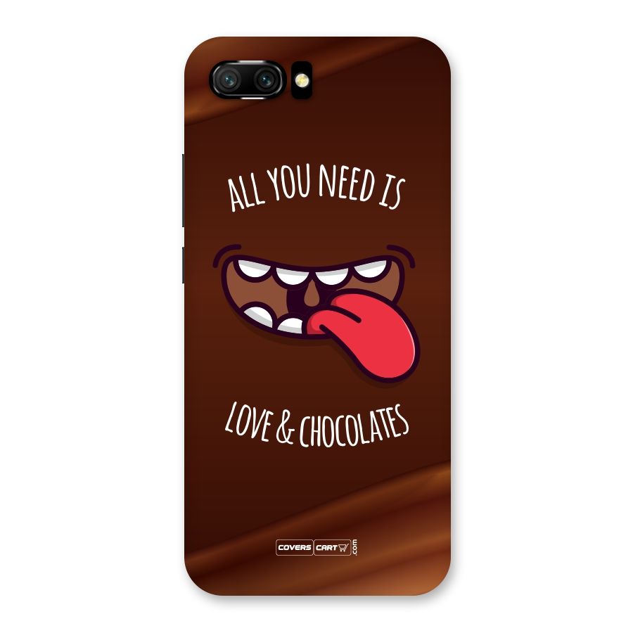 Love and Chocolates Back Case for Honor 10