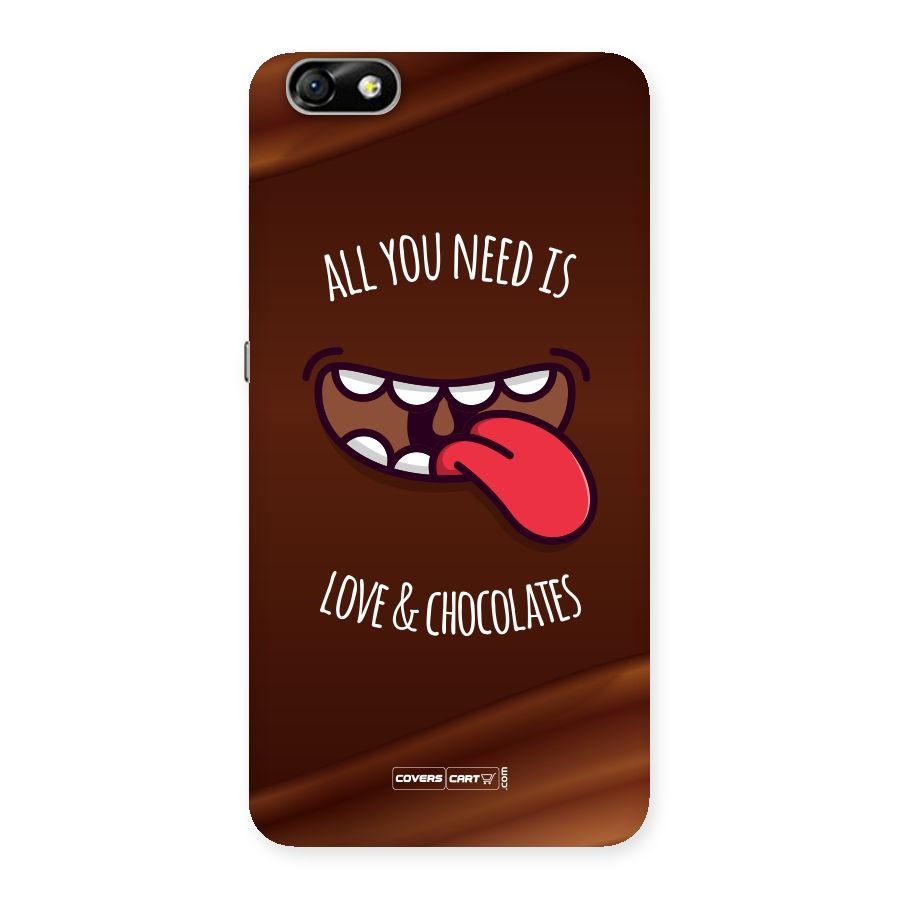 Love and Chocolates Back Case for Honor 4X