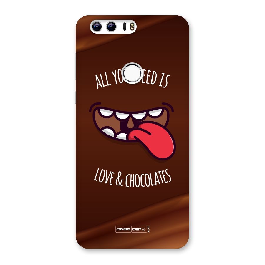 Love and Chocolates Back Case for Honor 8