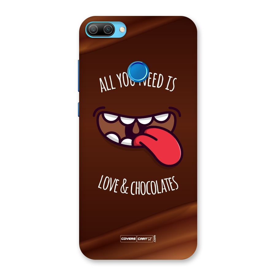Love and Chocolates Back Case for Honor 9N