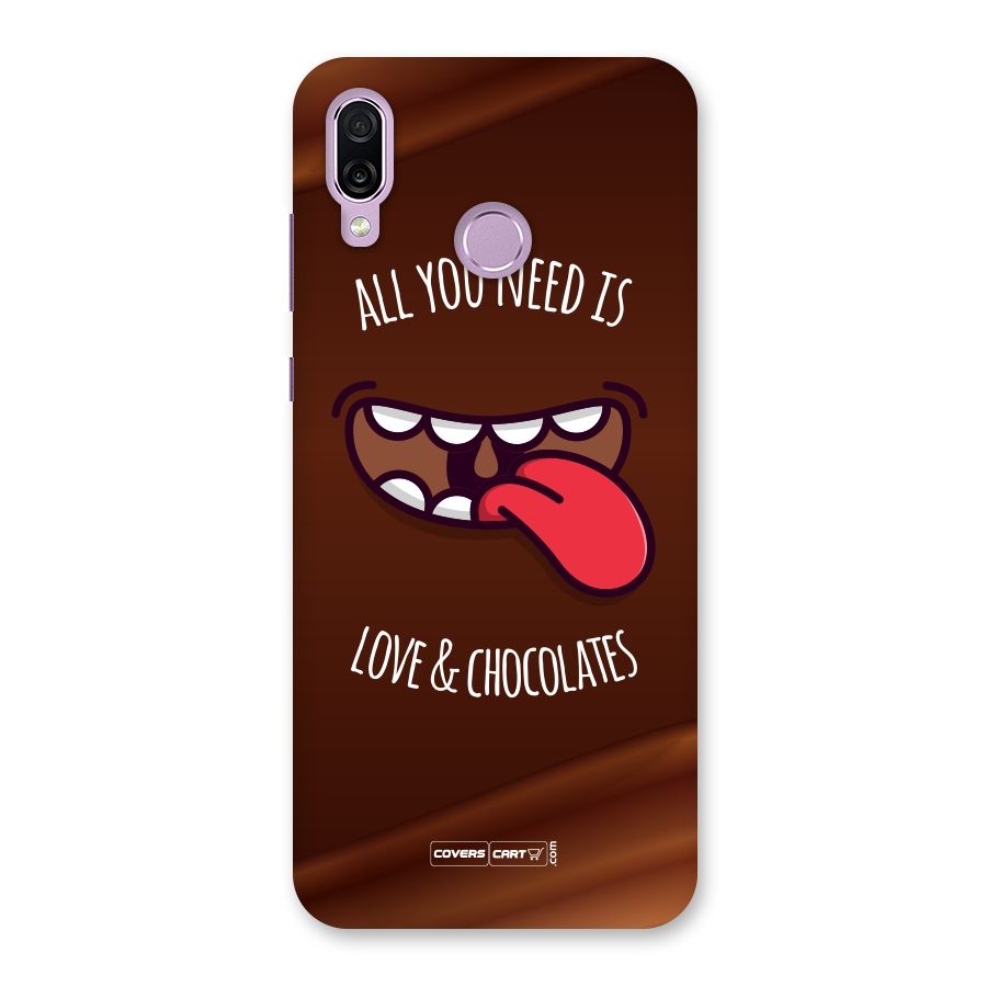 Love and Chocolates Back Case for Honor Play