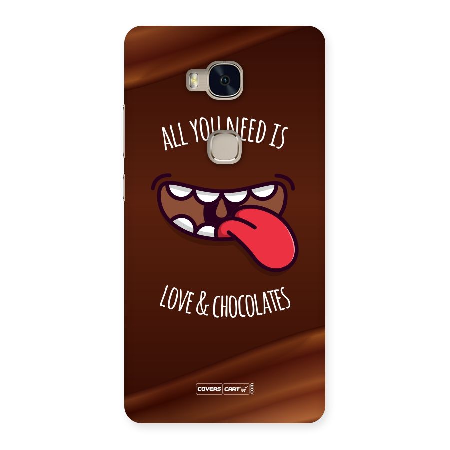 Love and Chocolates Back Case for Huawei Honor 5X