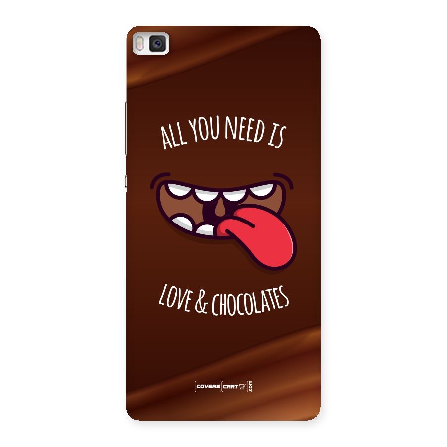 Love and Chocolates Back Case for Huawei P8