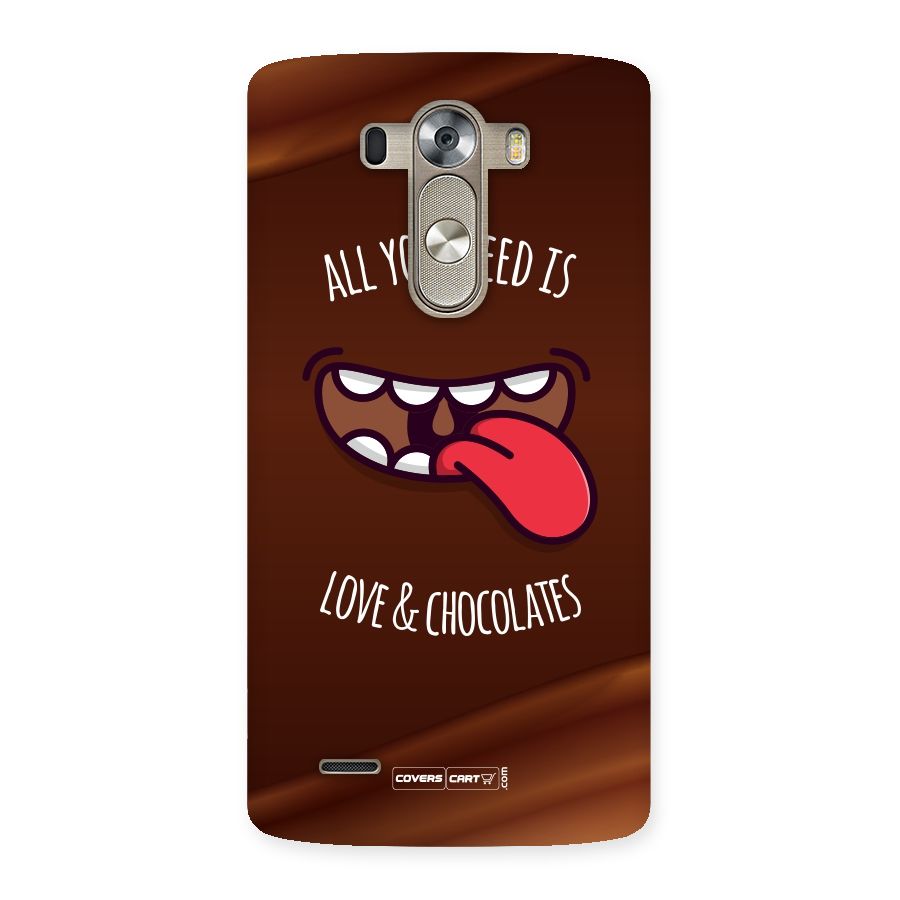 Love and Chocolates Back Case for LG G3