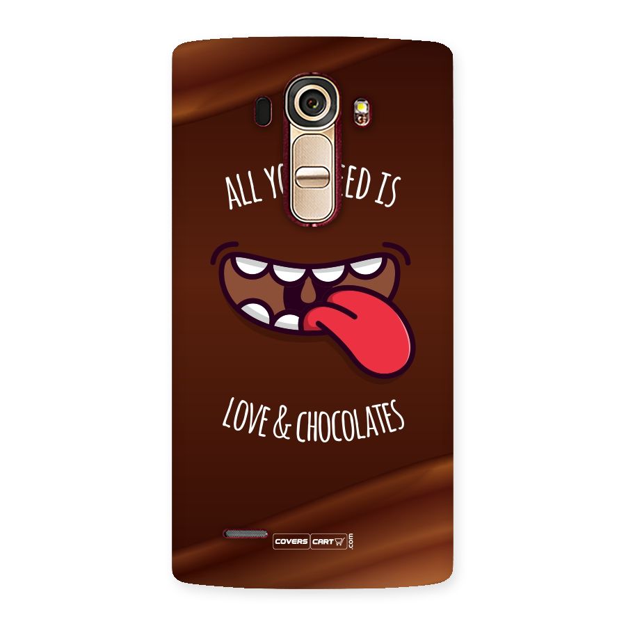 Love and Chocolates Back Case for LG G4