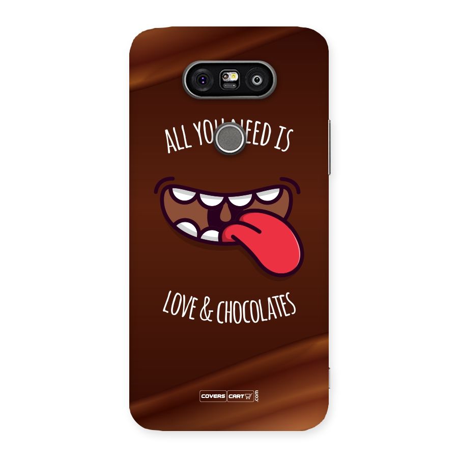 Love and Chocolates Back Case for LG G5