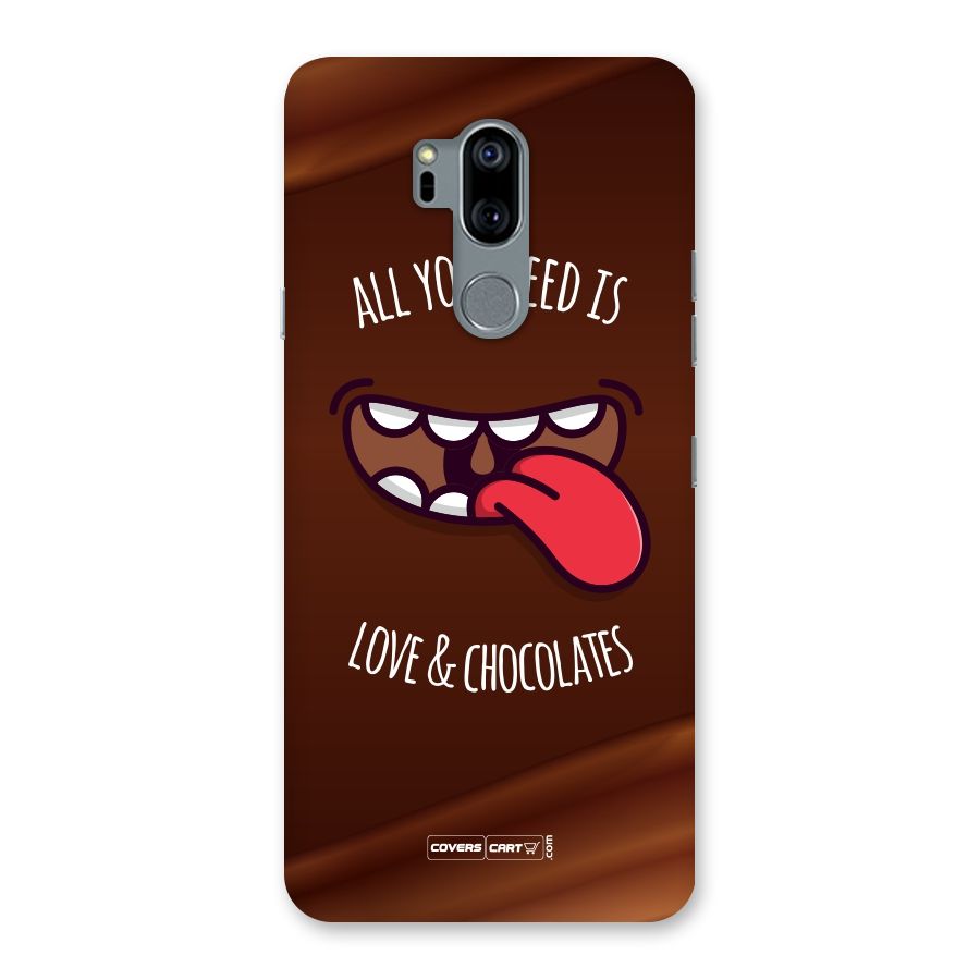 Love and Chocolates Back Case for LG G7