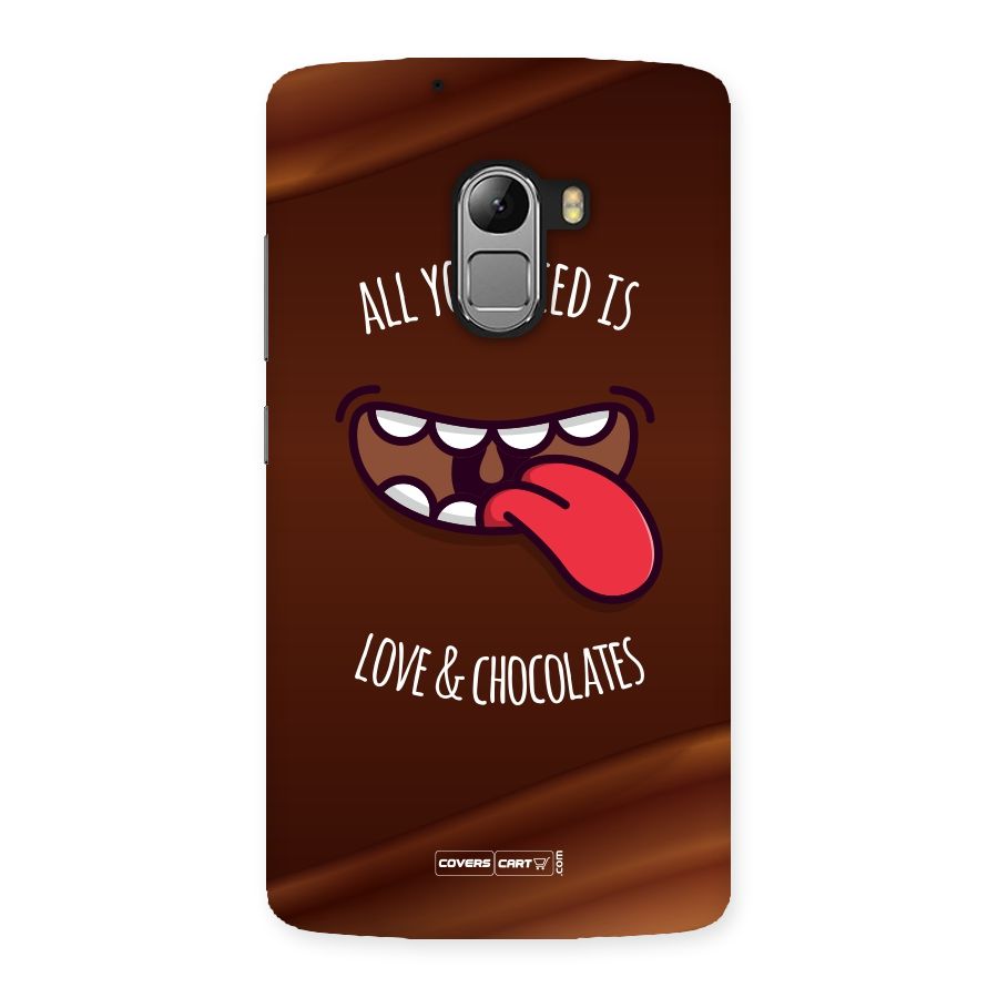 Love and Chocolates Back Case for Lenovo K4 Note
