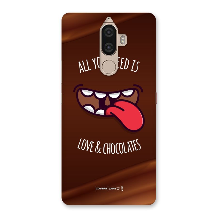 Love and Chocolates Back Case for Lenovo K8 Note