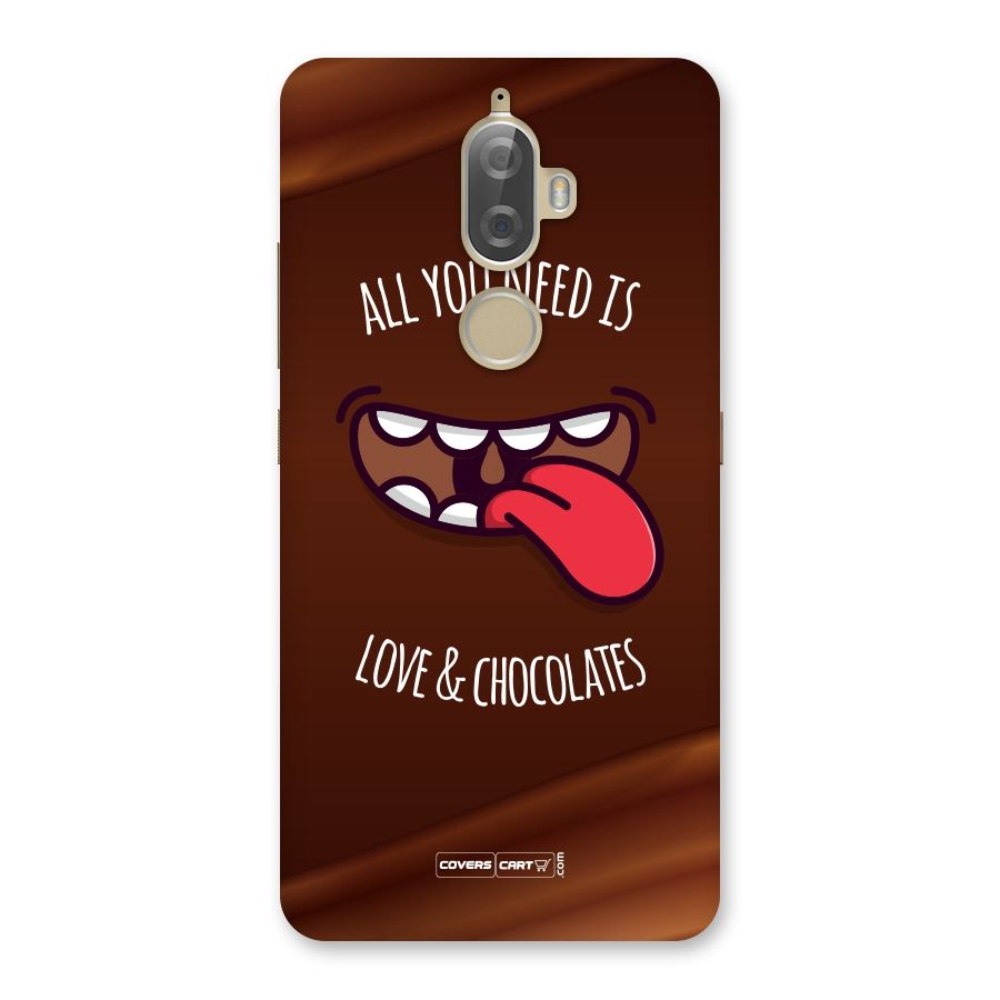 Love and Chocolates Back Case for Lenovo K8 Plus