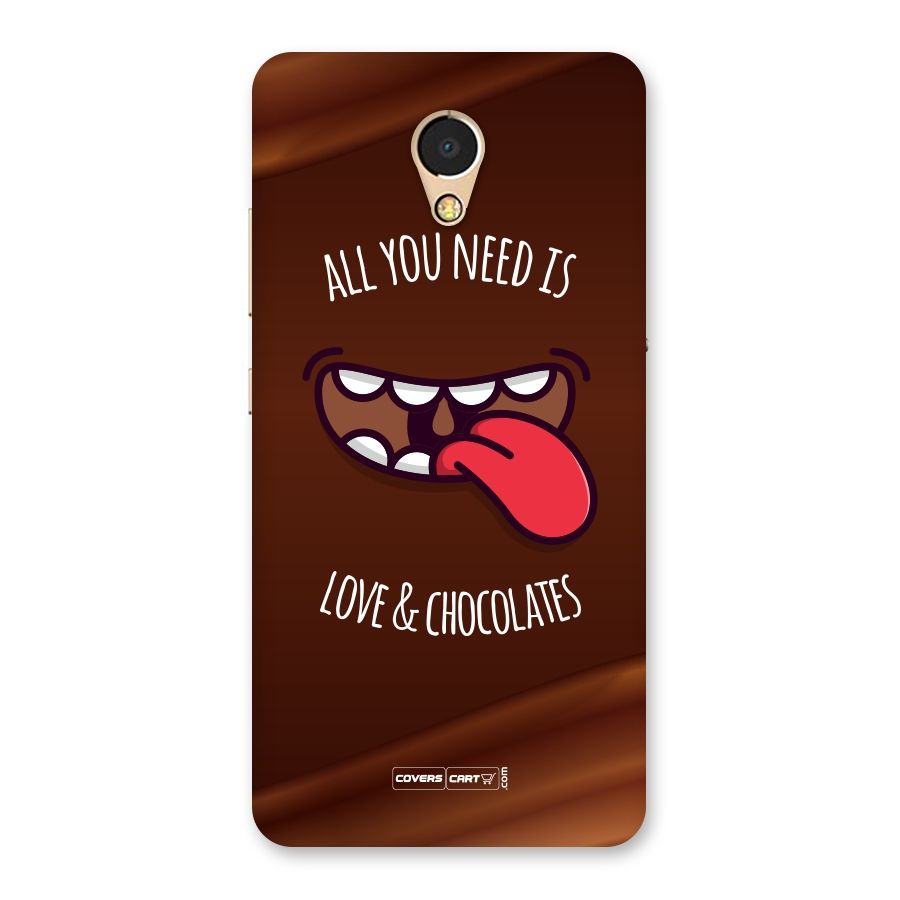 Love and Chocolates Back Case for Lenovo P2