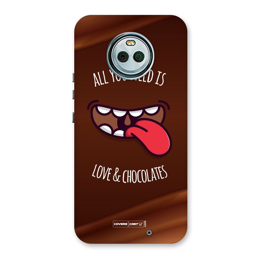 Love and Chocolates Back Case for Moto X4
