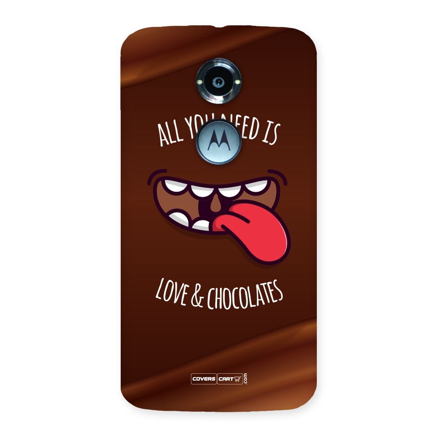 Love and Chocolates Back Case for Moto X 2nd Gen