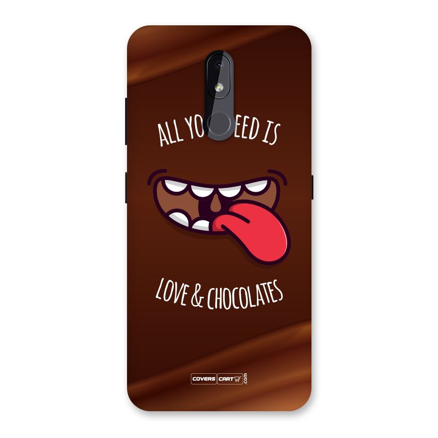 Love and Chocolates Back Case for Nokia 3.2