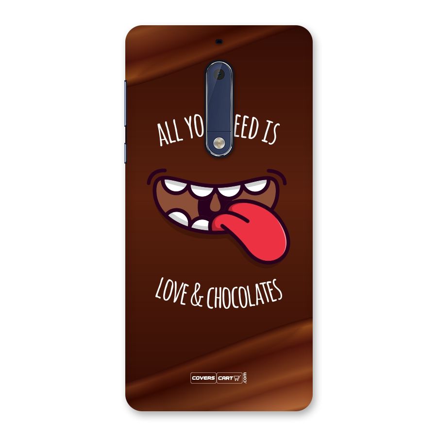 Love and Chocolates Back Case for Nokia 5