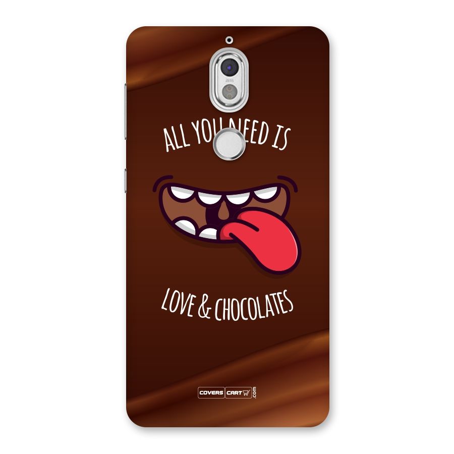 Love and Chocolates Back Case for Nokia 7